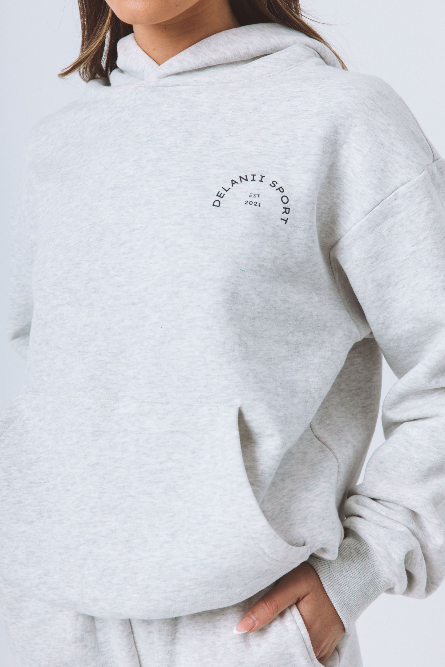 ARLO HOODIE - GREY MARLE