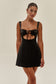 HARPER MINI DRESS - BLACK