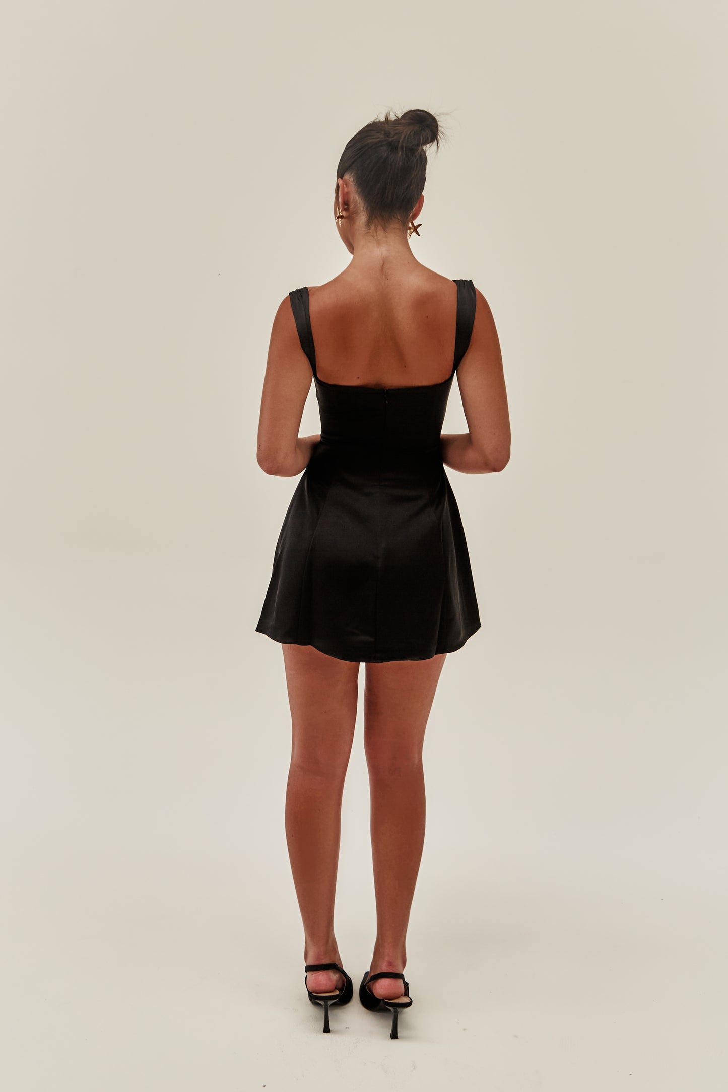 HARPER MINI DRESS - BLACK