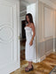 Delilah Midi Dress - White